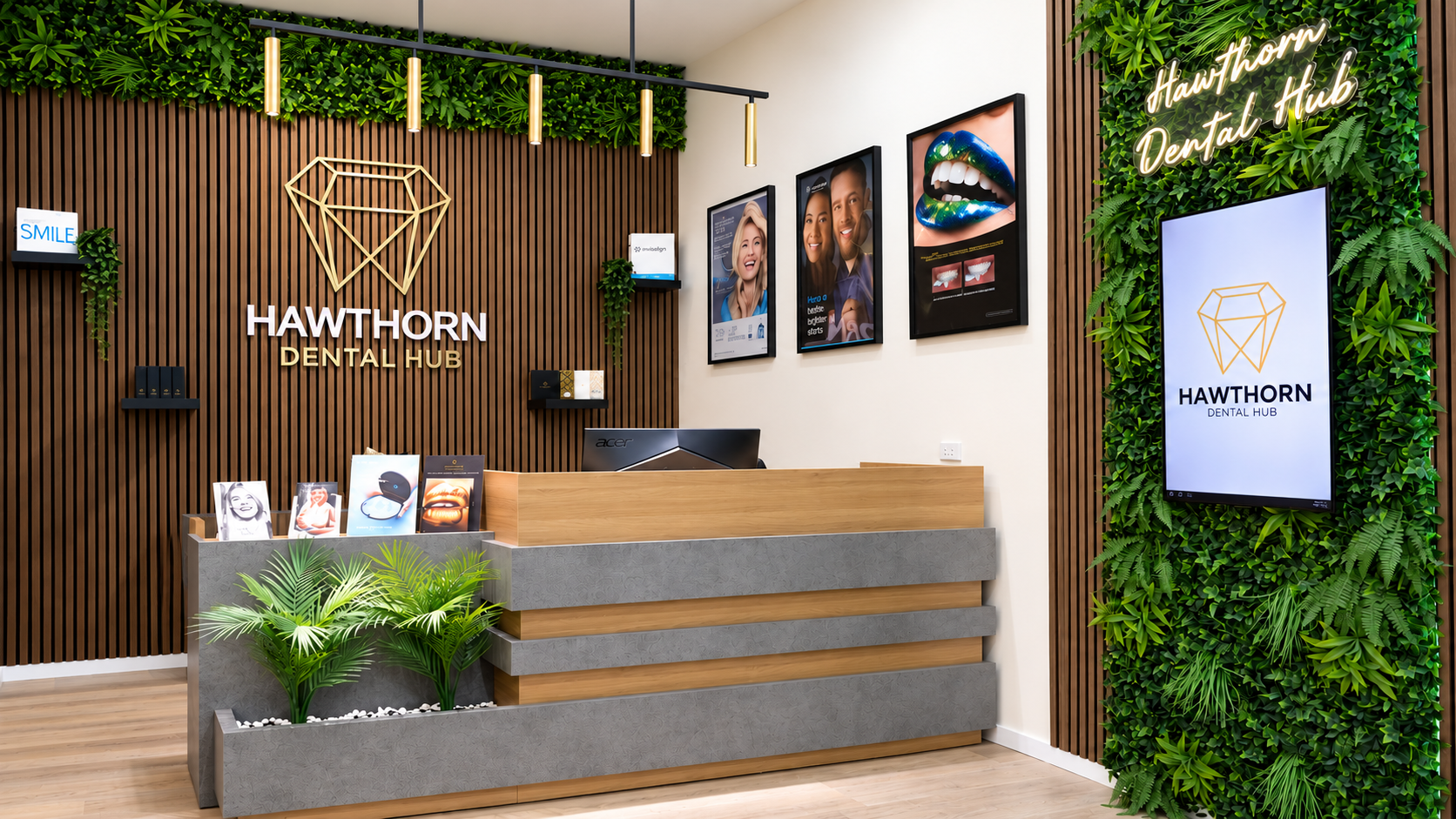 Reception at Hawthorn Dental Hub in Hawthorn East