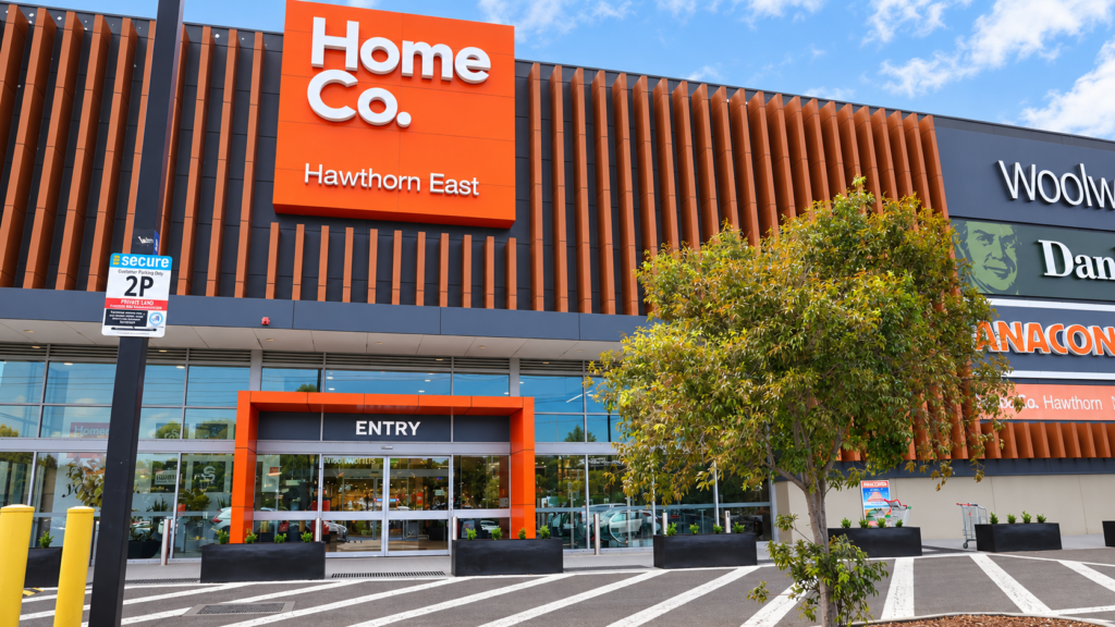 HomeCo Hawthorn East main entrance on Toorak Road